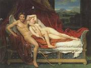 Jacques-Louis David Cupid and psyche (mk02) Norge oil painting reproduction